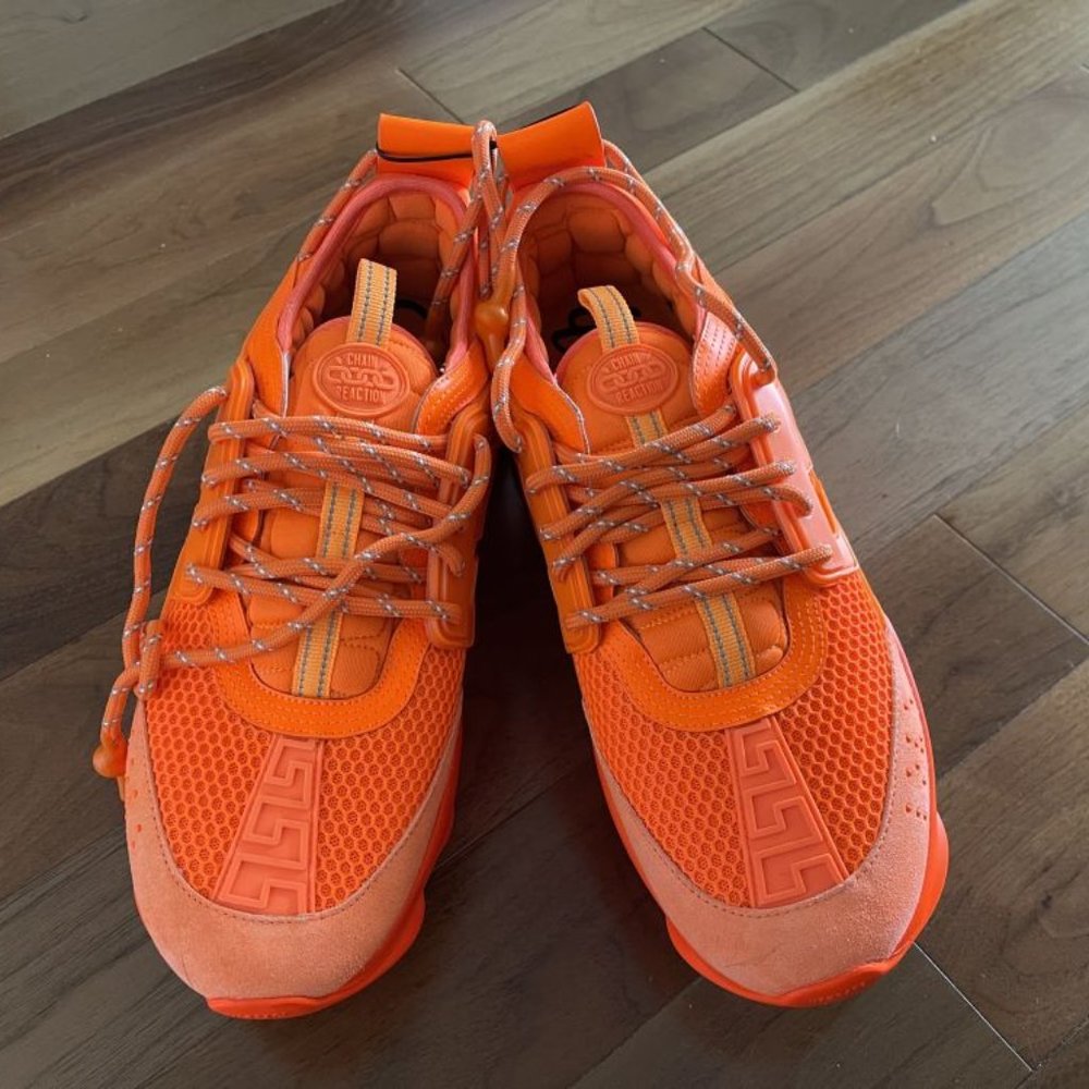 Versace Chain Reaction Shoes / NEW / Size 43 /  Made in Italy